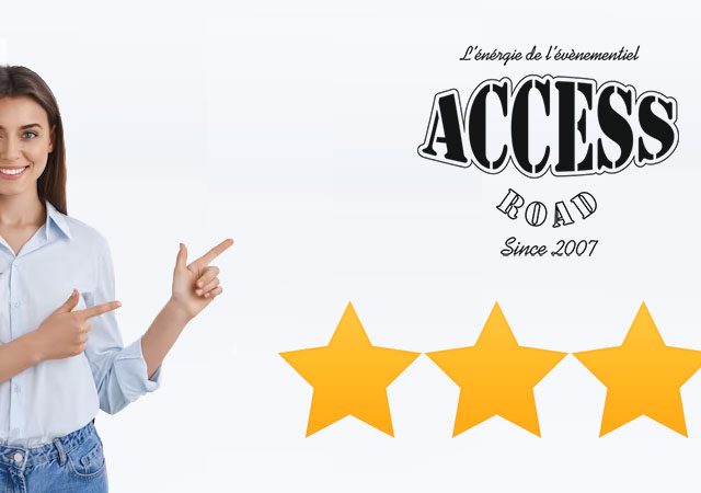 Access Road, entreprise spécialisée en manutention événementielle et roading Paris